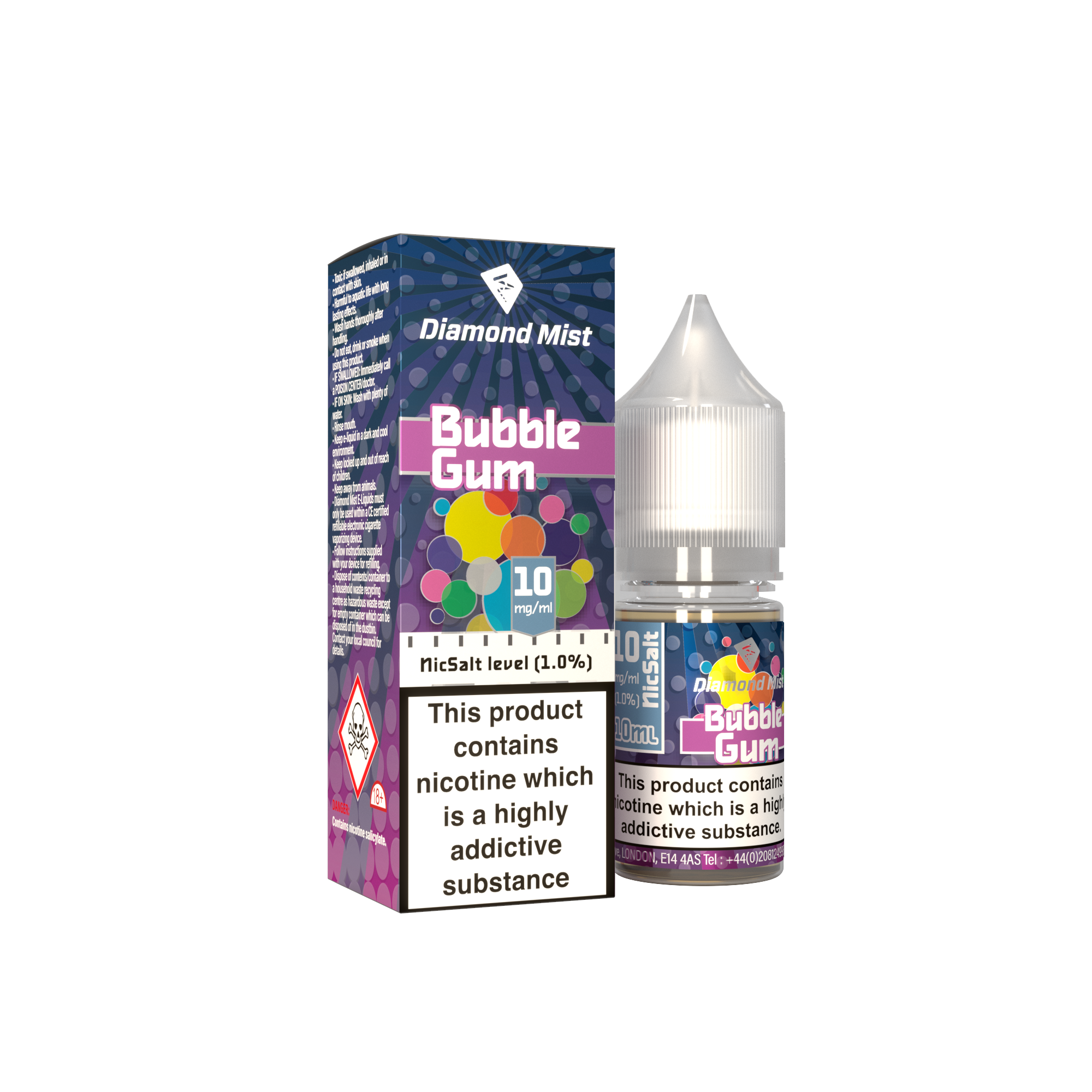 Bubblegum Vape Juice Uk Bubble Gum Nic Salt Strawberry Watermelon Bubblegum  E-liquid By Ayce Liq