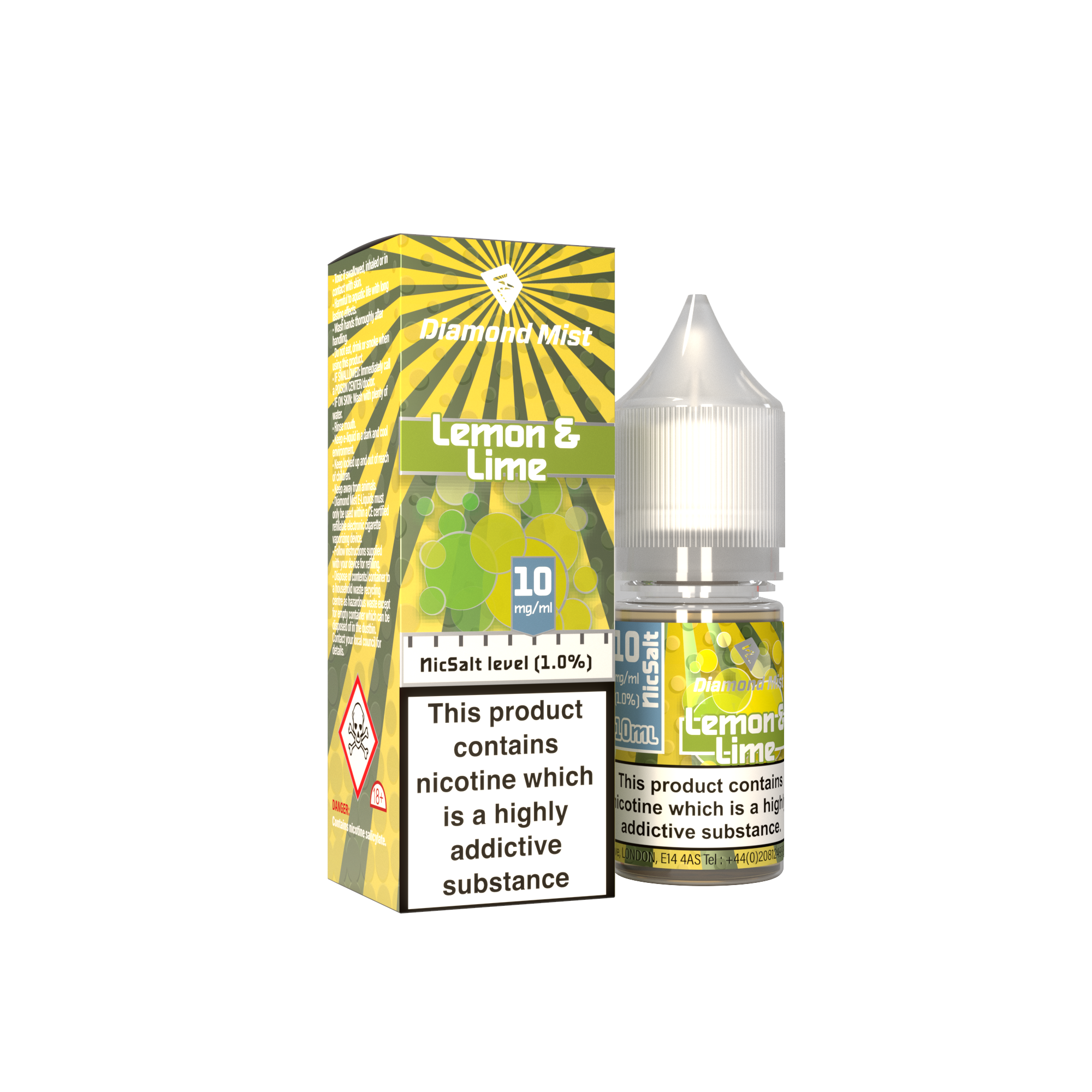 Lemon & Lime  Nic Salt