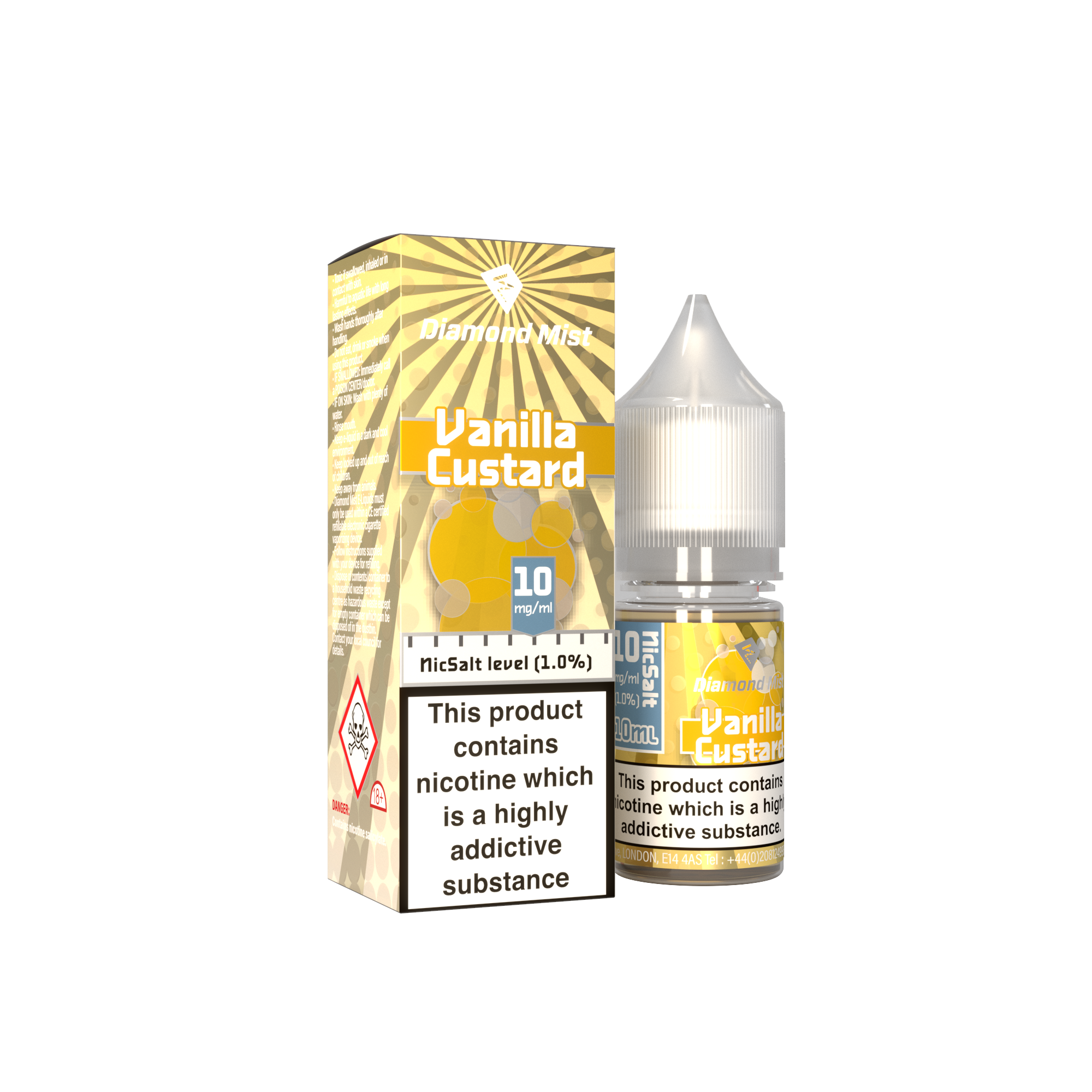 Vanilla Custard Nic Salt